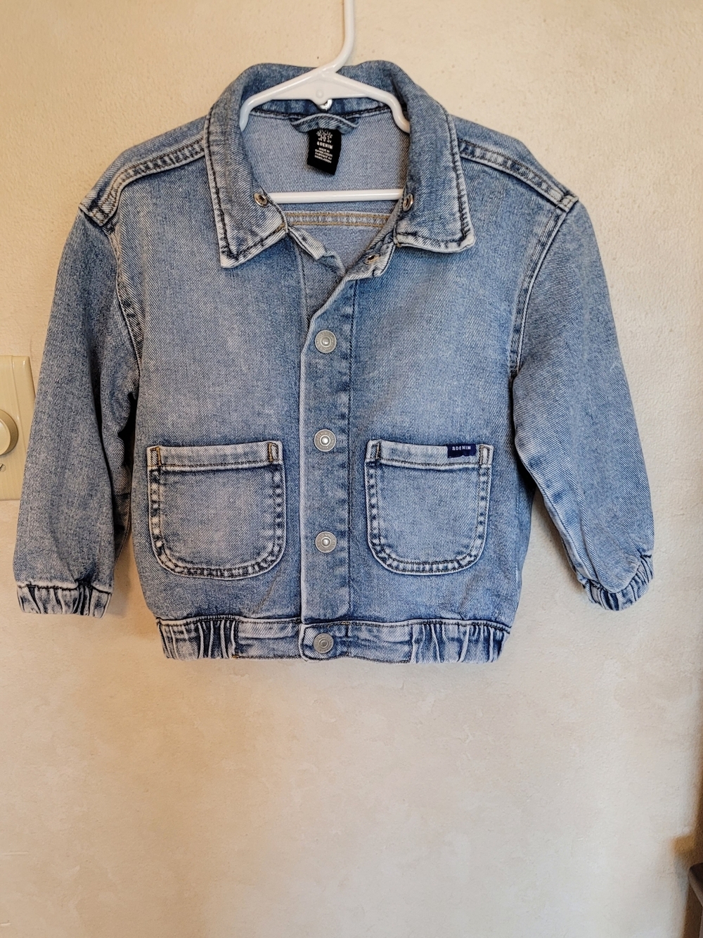 Kids Denim Bomber Jacket 4T